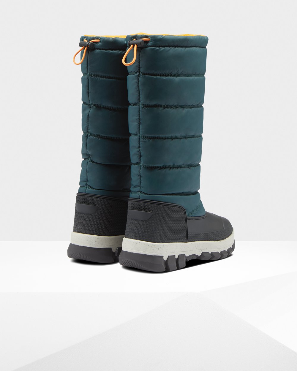 Botas De Nieve Original Insulated Tall Hunter Mujer - Verdes/Grises - 695718TGJ